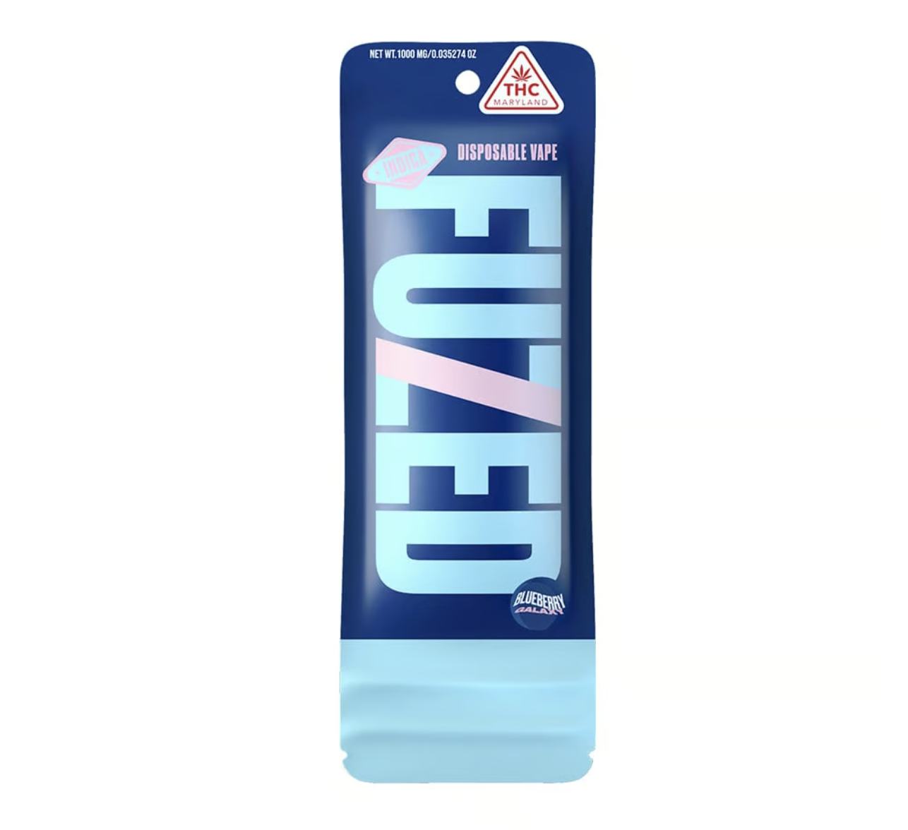 Photograph of product: FUZED Blueberry Galaxy Disposable