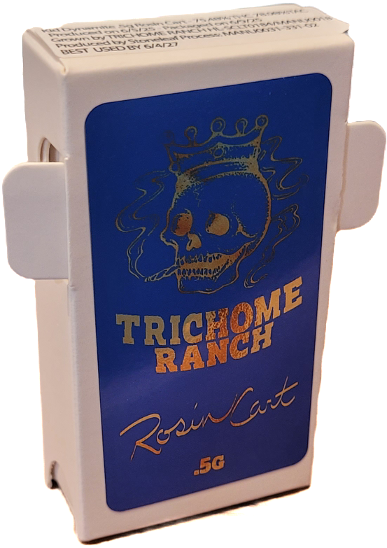Photograph of product: Kid Dynamite au chocolat Rosin Cart | Trichome Ranch x Stone Leaf
