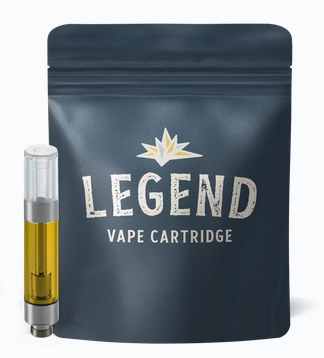 Photograph of product: Legend - Kiwi Berry 1g Vape Cart