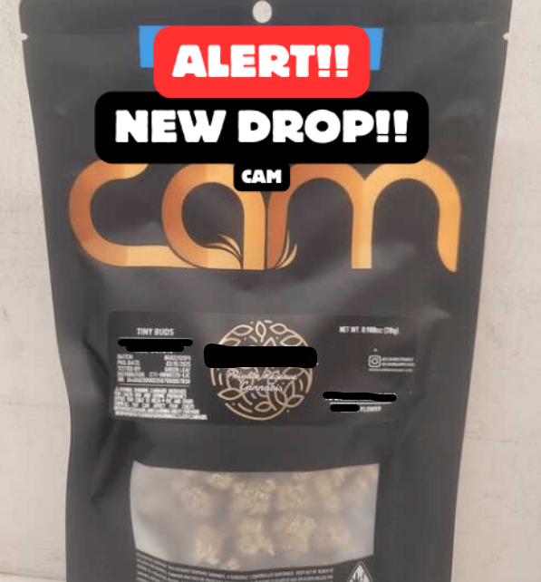 Photograph of product: CAM Bubba's Girl Private Reserve Tiny Buds - 28g