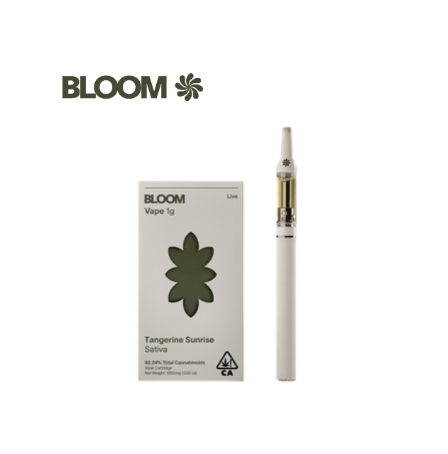 Photograph of product: TANGERINE SUNRISE 1G LIVE RESIN CARTRIDGE