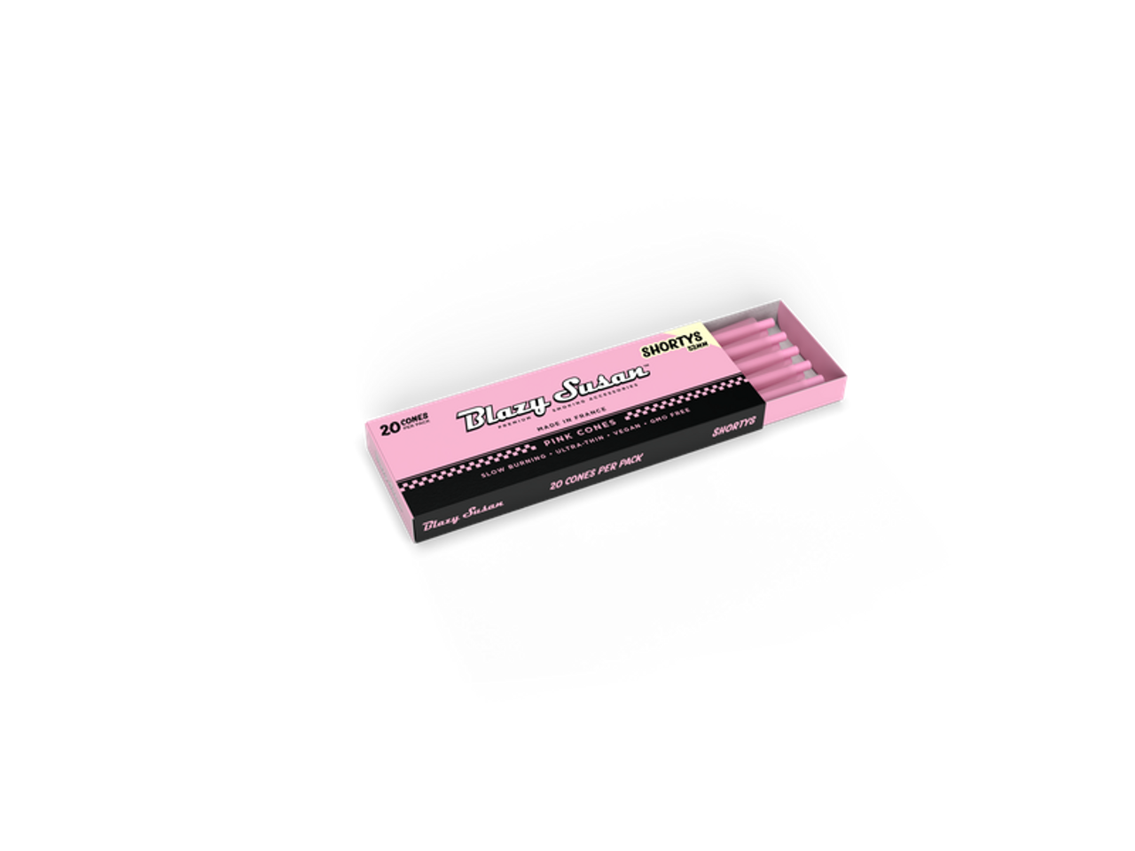 Photograph of product: Blazy Susan - BULK Pink Cones, 53mm (Shorty), 20 Cones