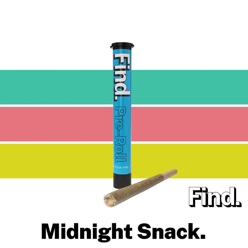 Photograph of product: FIND. Joint 1g: Midnight Snack