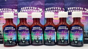 Photograph of product: Northern Connections - Liquid Loud - 200MG Syrup - Peach Mango