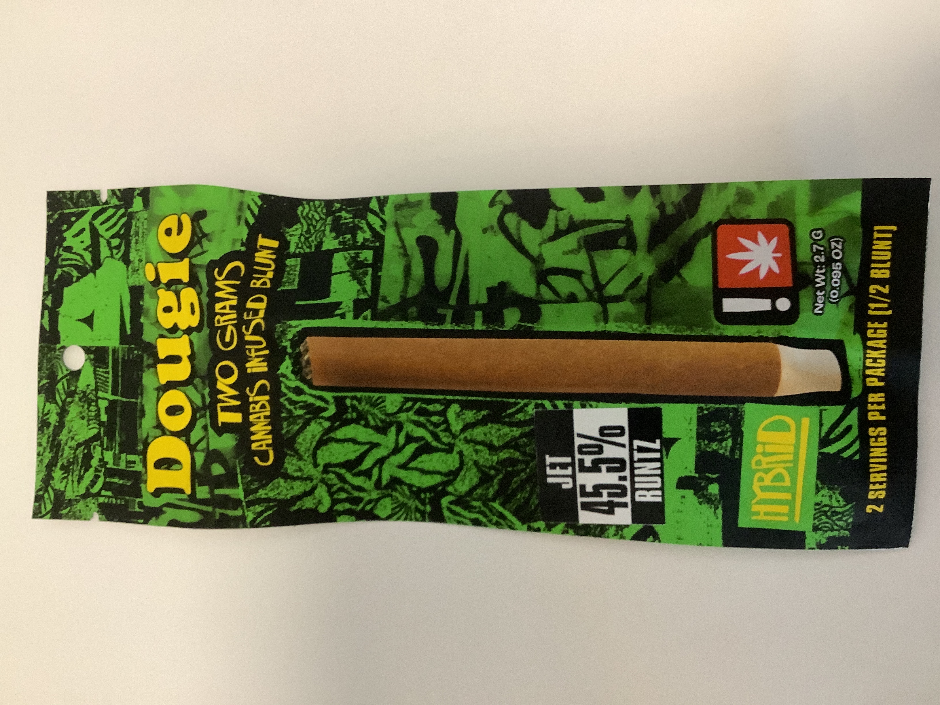 Photograph of product: Dougie | JET RUNTZ Infused Blunt | 2g