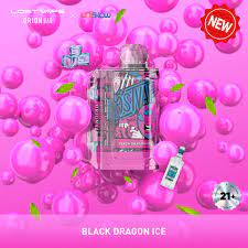 Photograph of product: Lost Vape Orion Bar - Black Dragon Ice - 7500 Puff