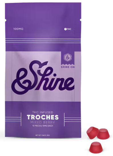 Photograph of product: 10ct/10mg Troches (Mixed Berry)