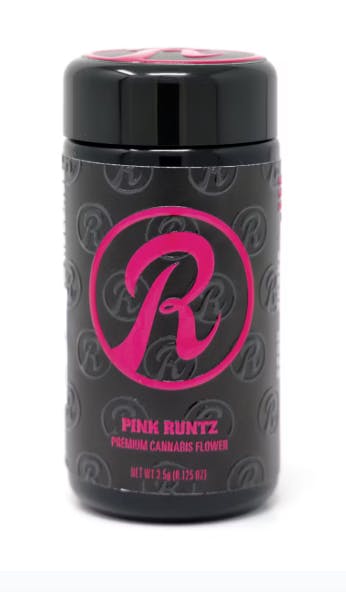 Photograph of product: Runtz | Pink Runtz | Flower | Jar | 3.5g