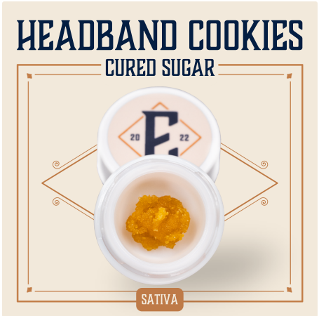 Photograph of product: Headband Cookies - Elevate - 2g Cured Sugar