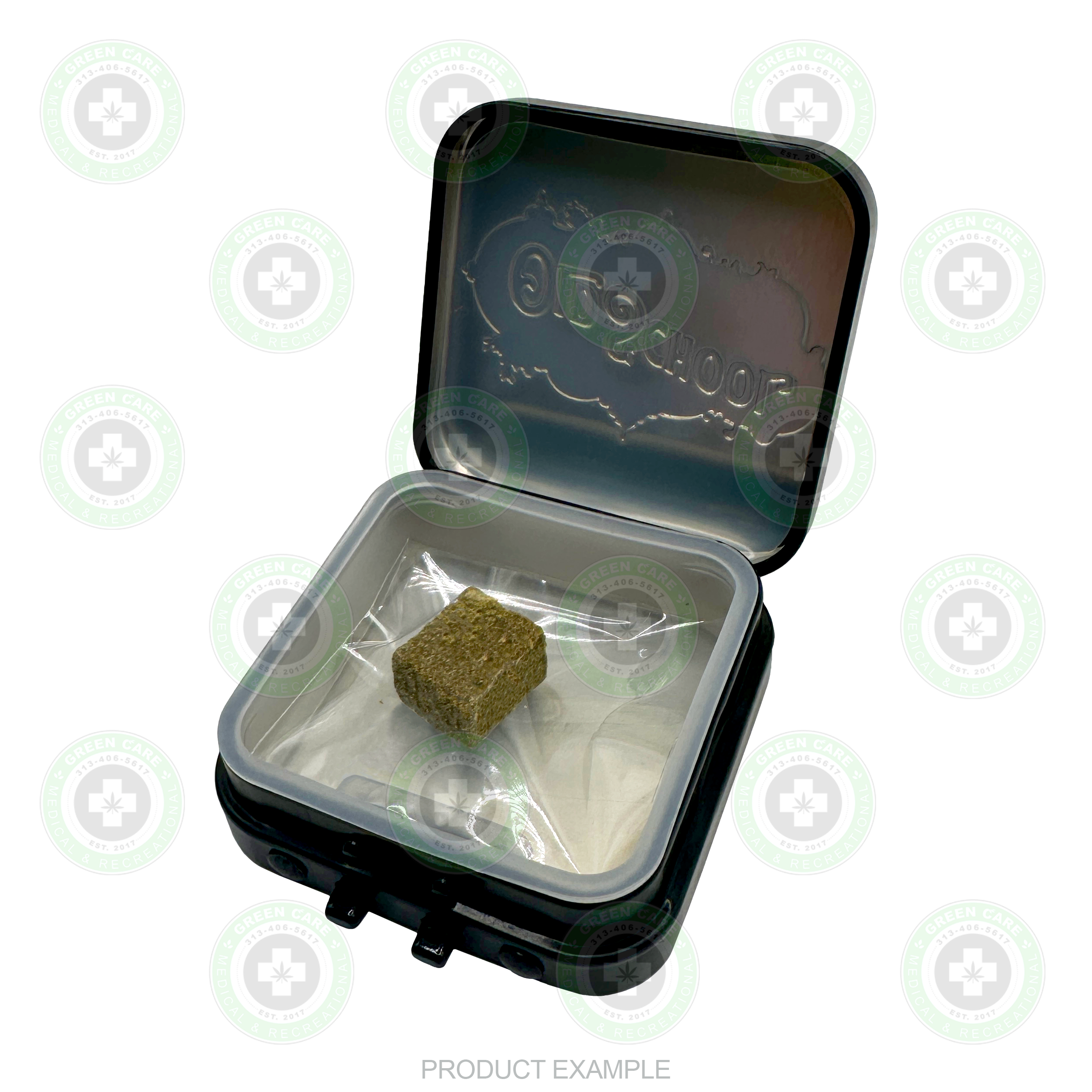 Photograph of product: Old School au chocolat - Strawberry Haze Lebanese Brick au chocolat 1g | 6/$100