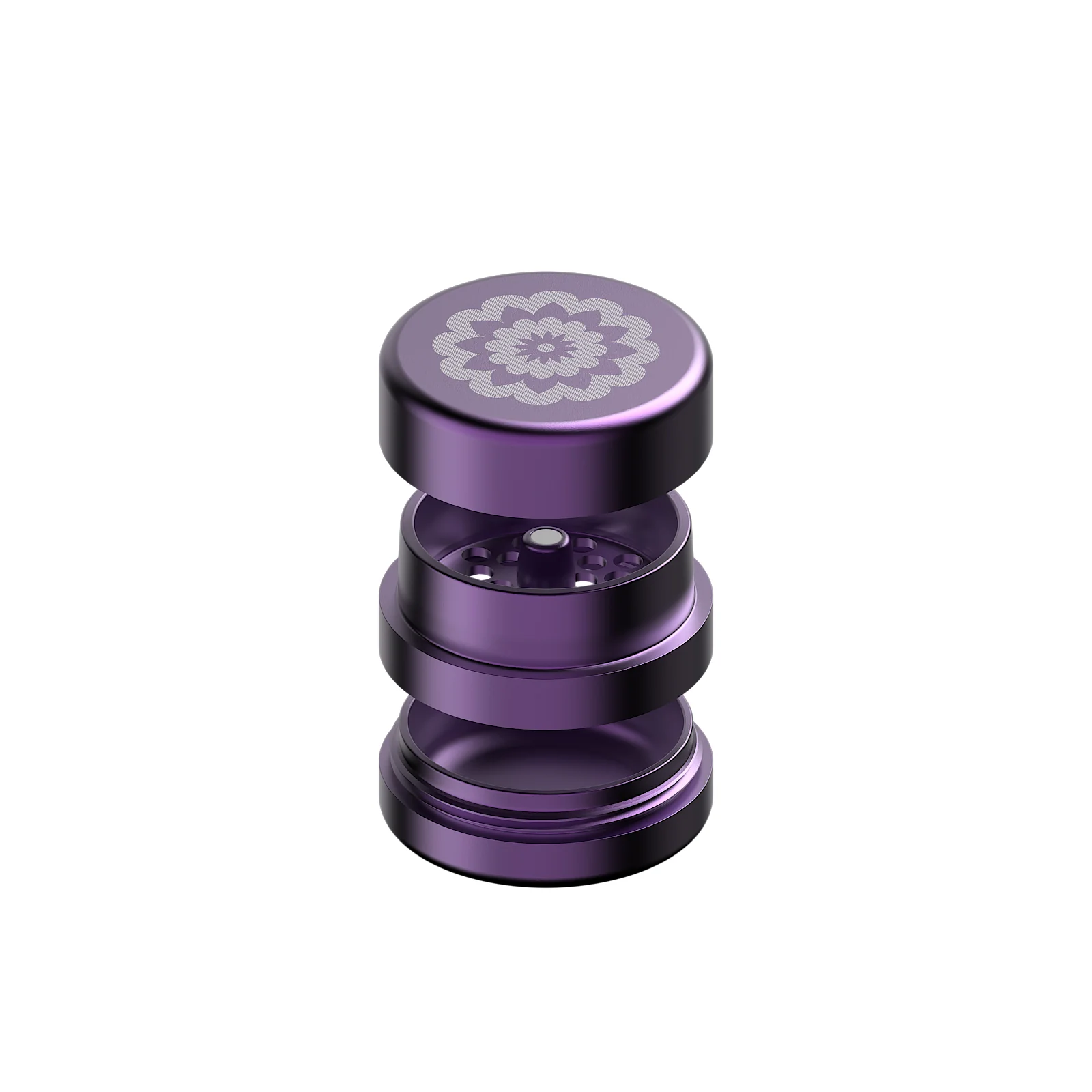 Photograph of product: Flower Mill 2" Purple