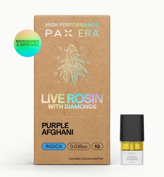 Photograph of product: PAX - Purple Afghani Diamonds Pod
