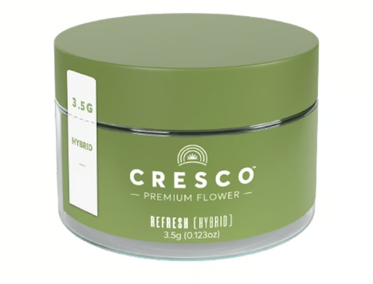 Photograph of product: CRESCO GREEN LINE OG FLOWER 3.5G