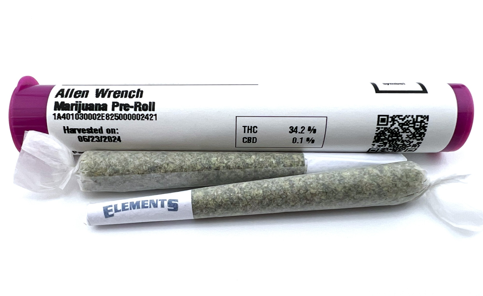 Photograph of product: Organic Theory Duo | Allen Wrench 2 x1g Preroll