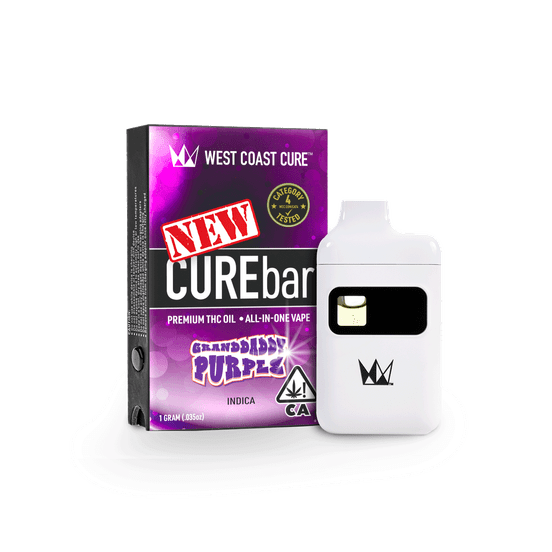 Photograph of product: Granddaddy Purple AIO CUREbar - 1G - 