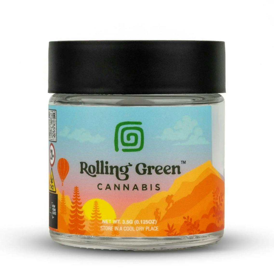 Photograph of product: Rolling Green / Flower / / Blue Guava - 3.5g