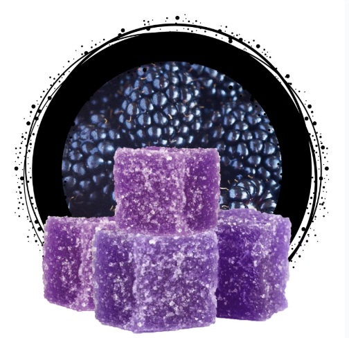 Photograph of product: Blackberry Hybrid Gummies 20pk | 100MG