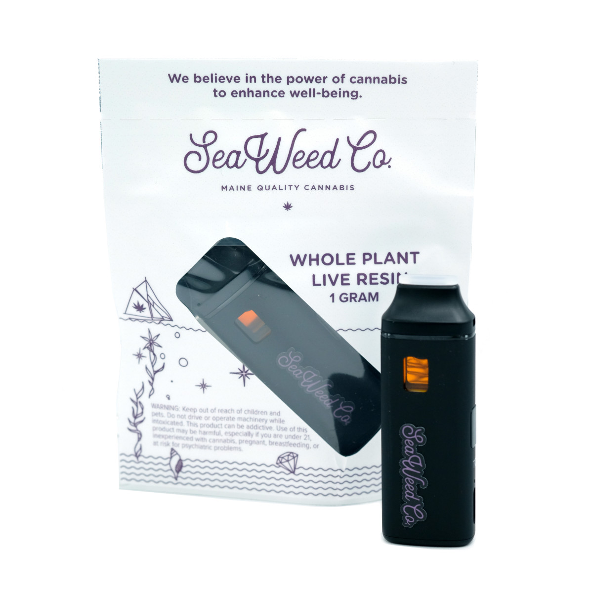 Photograph of product: Seaoui'd Co - Pineapple Express - 1g Live Resin Disposable