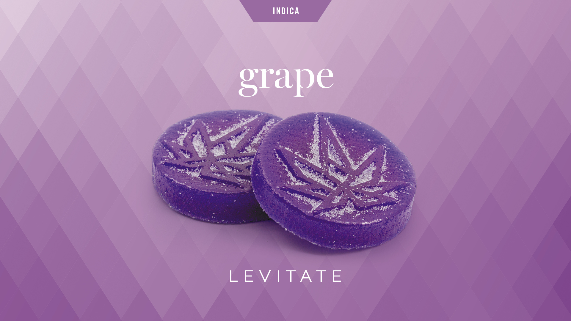 Photograph of product: Levitate | Grape 4x50mg Oui'd Gummies