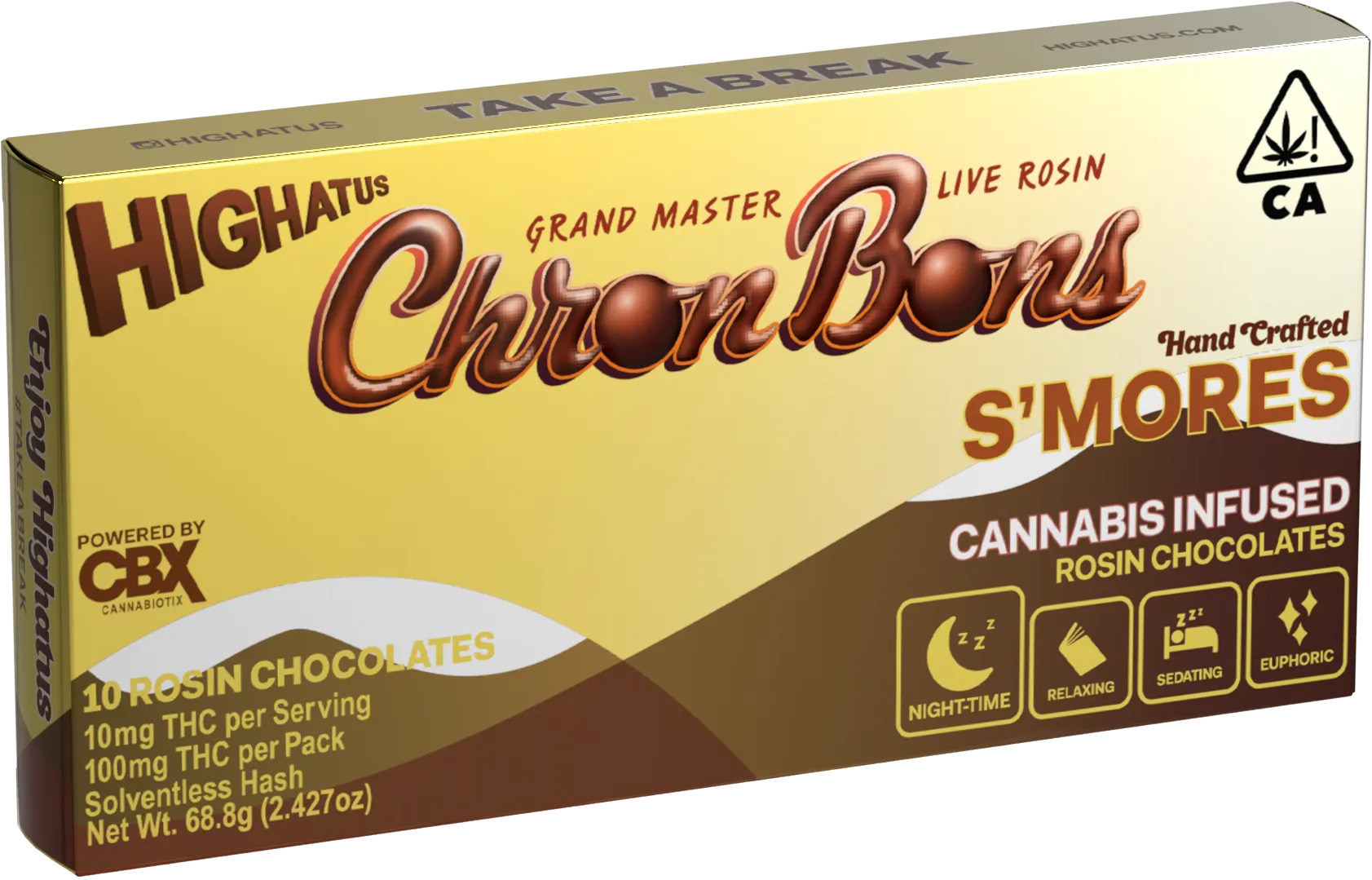 Photograph of product: CHRONBONS 10PK - S'MORES