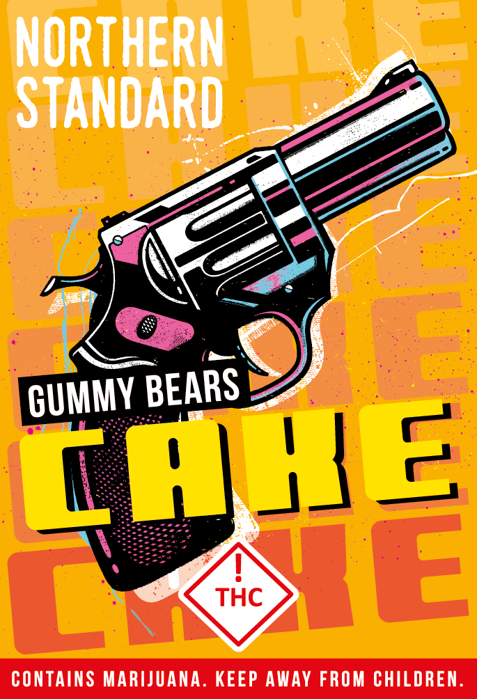 Photograph of product: CAKE - Gummy Bears - All-In-One 1g