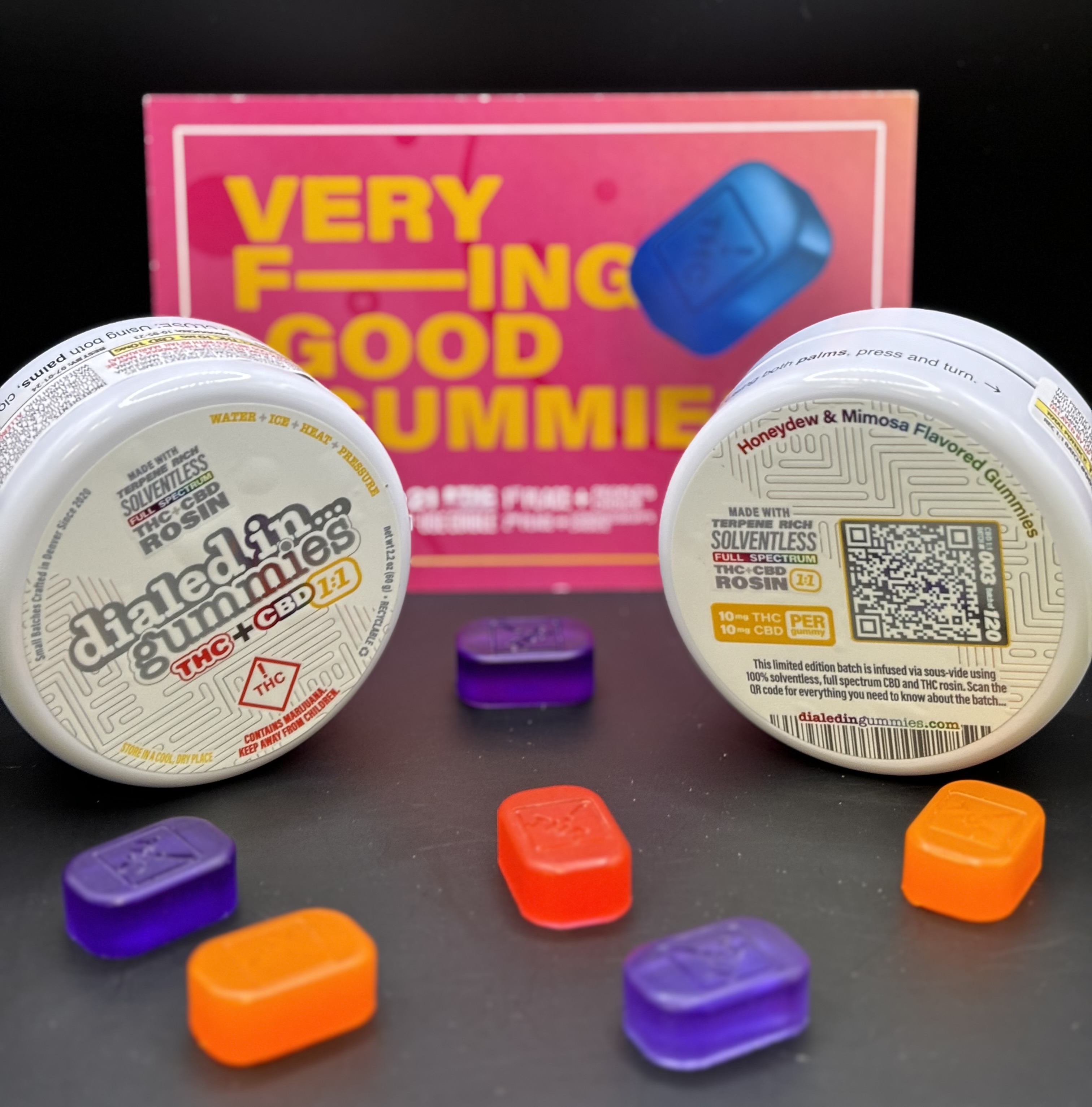 Photograph of product: Dialed In - Rocket Berry (CBD:TH-oui) 5:1 100mg (H)