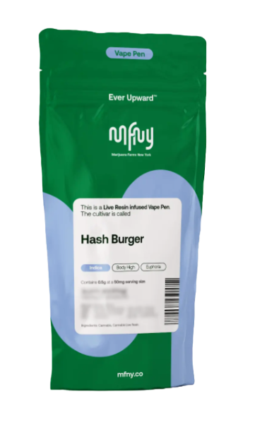 Photograph of product: au chocolat Burger - AIO (0.5g)