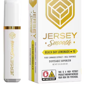 Photograph of product: Jersey Smooth - Beach Day Lemonade 2g Disposable