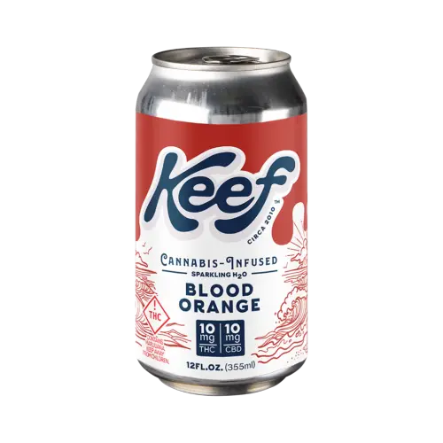 Photograph of product: Keef Cola - Blood Orange 1:1 (TH-oui/CBD)