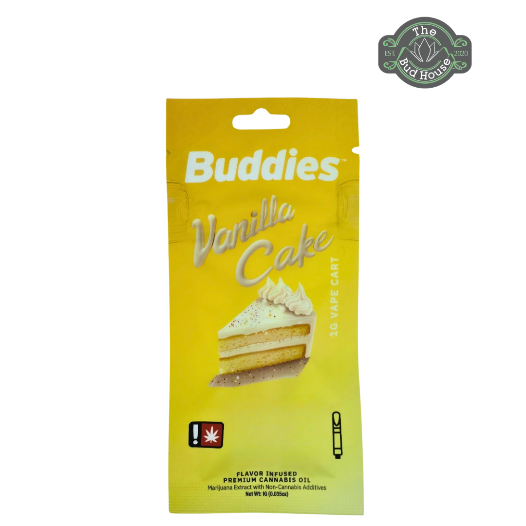 Photograph of product: Buddies 1g VANILLA CAKE FLAV-DST Vape