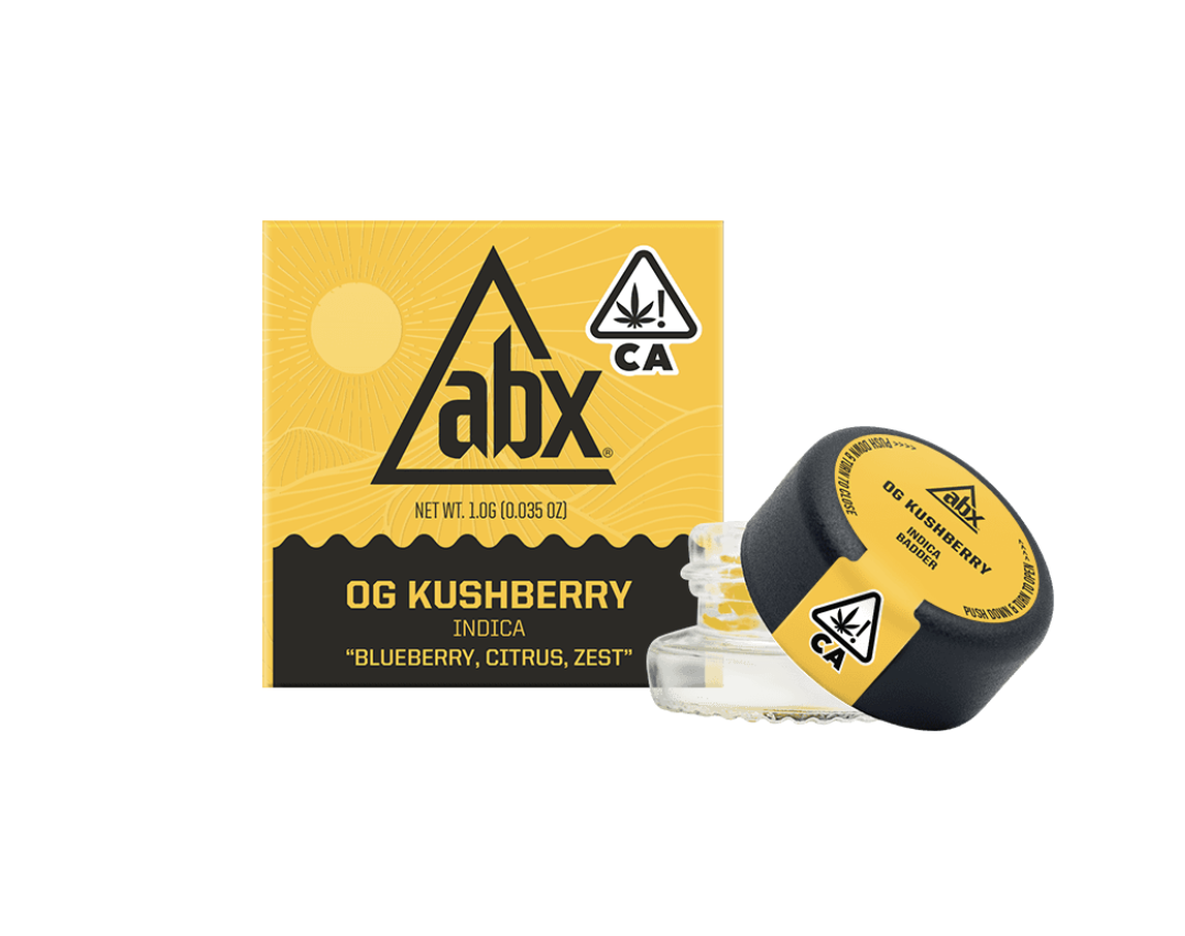 Photograph of product: OG Kushberry (I) BADDER 1g - ABX