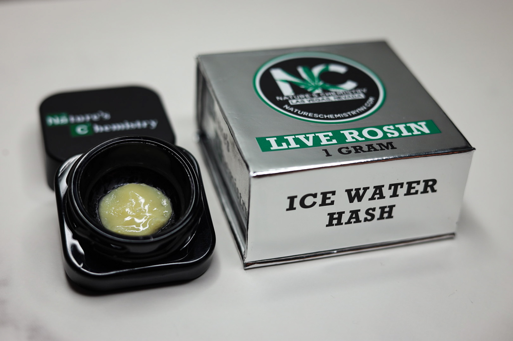 Photograph of Product: Nature's Chemistry | Live Rosin Badder | Cosmic Mintz