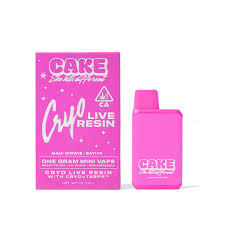 Photograph of product: CAKE - DISPOSABLE (CRYO LIVE RESIN MINI) - - Oui'd - MAUI WOWIE
