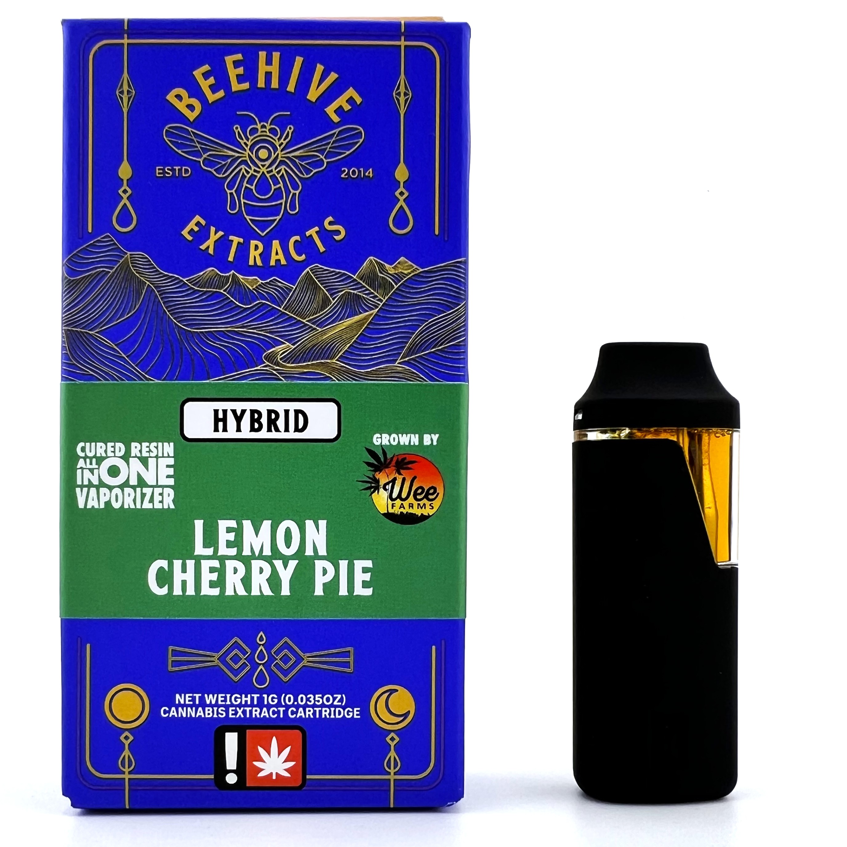 Photograph of product: Beehive Extracts 1g Disposable | Lemon Cherry Pie