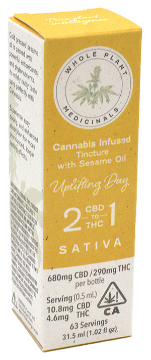 Photograph of product: Whole Plant Medicinals | 2:1 Oui'd| 31.5Ml Tincture