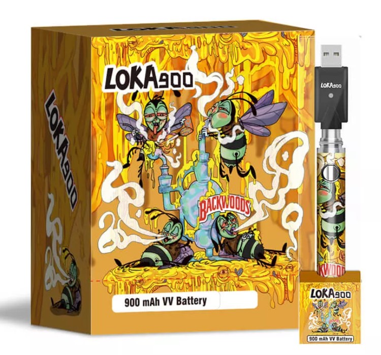 Photograph of product: (16730) Loka 350 Battery - "Backwoods Bee Edition"