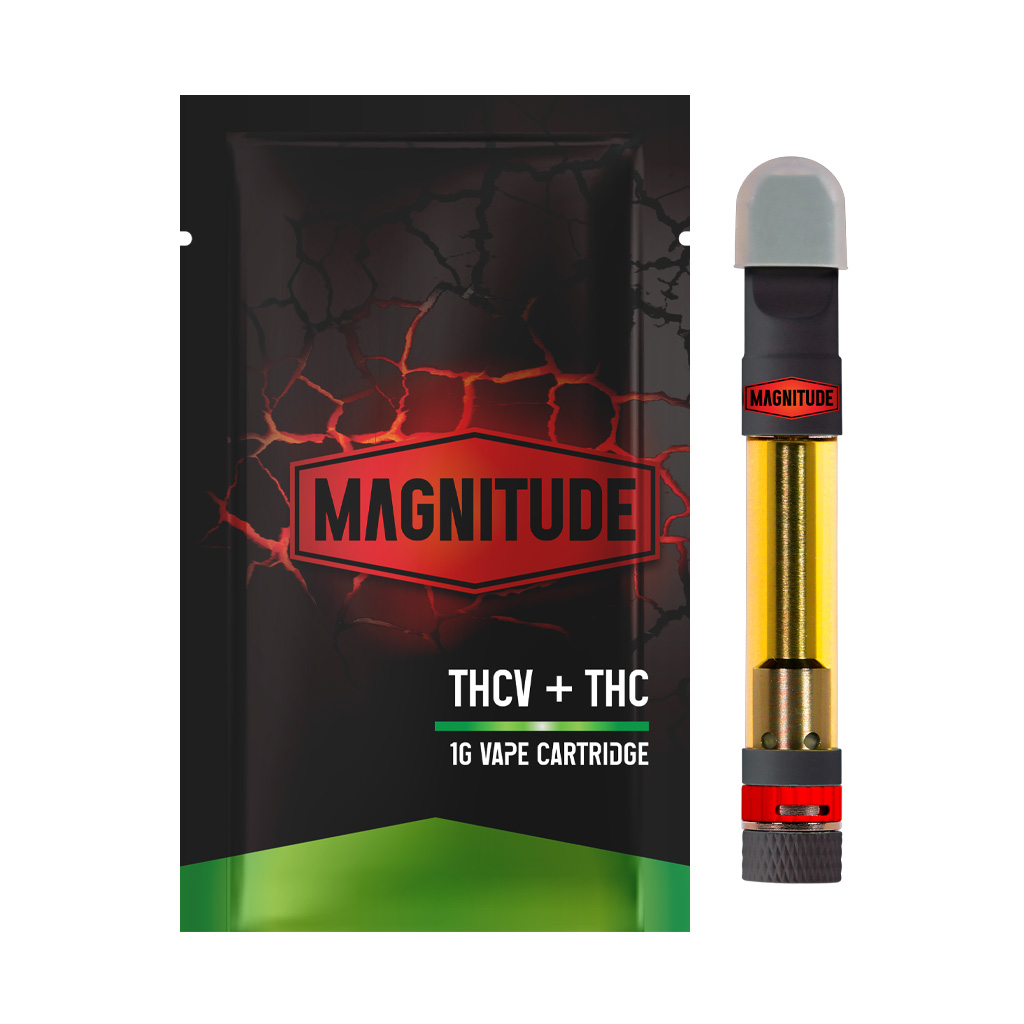 Photograph of Product: 1:1 THCV Pink Pineapple Express Cartridge | 1g