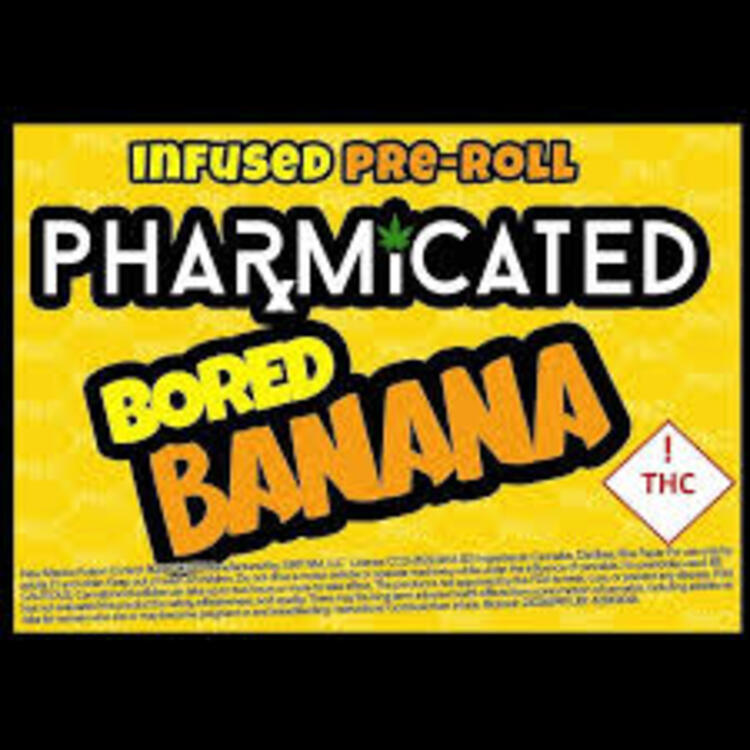 Photograph of product: PhD- Bored Banana Infused Pre Roll