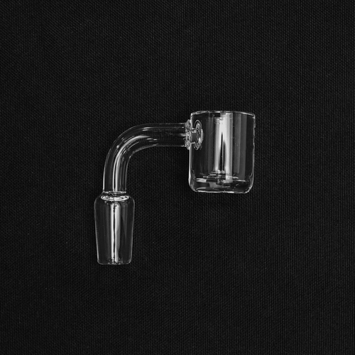 Photograph of product: 20mm Wide Flat Top Quartz Banger 14mm Male