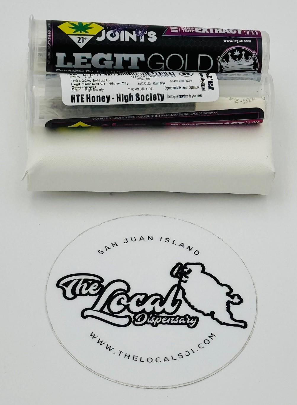 Photograph of product: High Society Live Resin Infused Pre-Roll