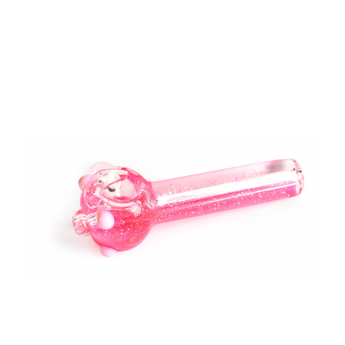 Photograph of product: Red Eye Glass - Sparkle Liquid Hand Pipe - 4.5"