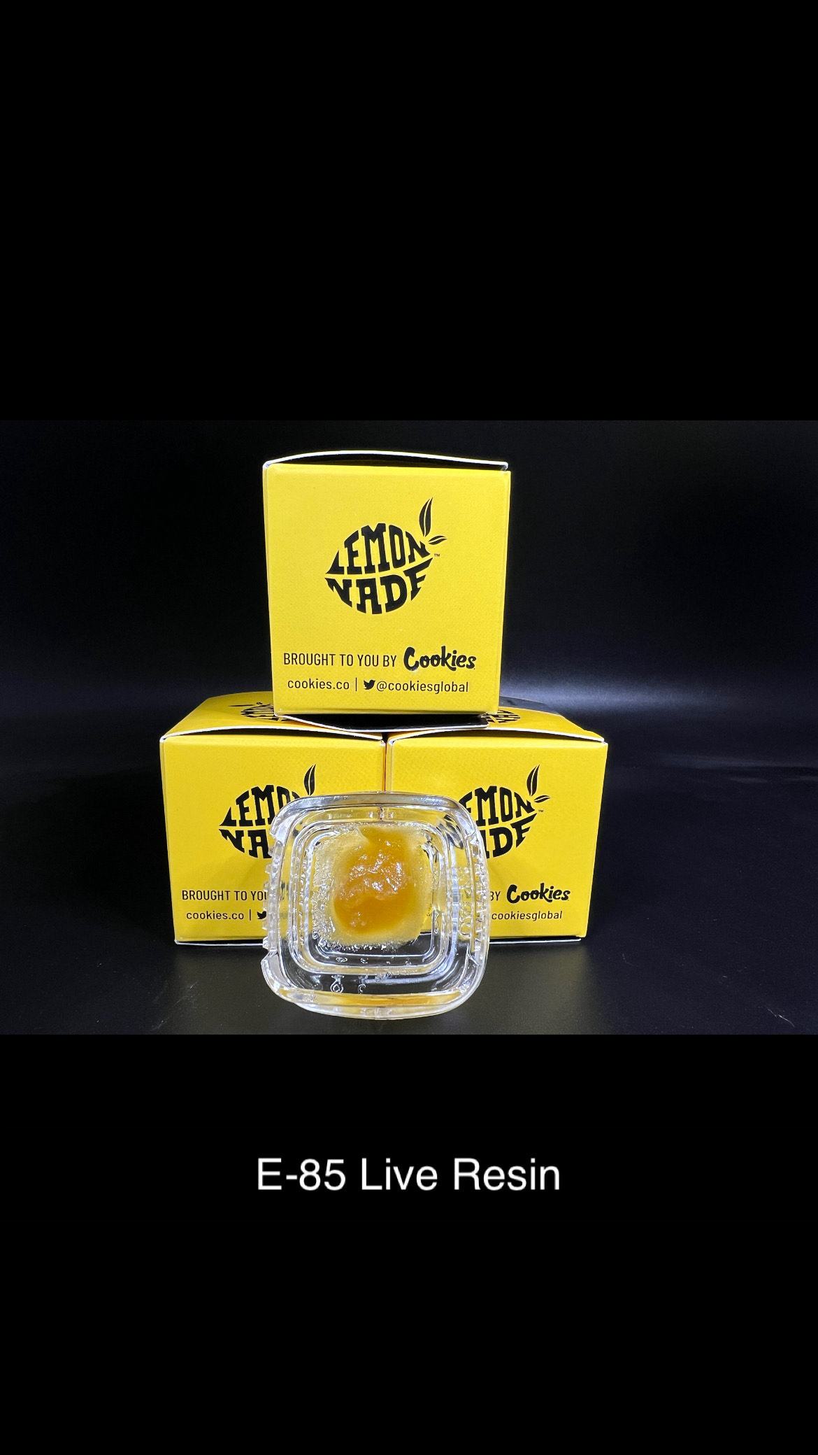 Photograph of product: E-85 - Live Resin - Hybrid