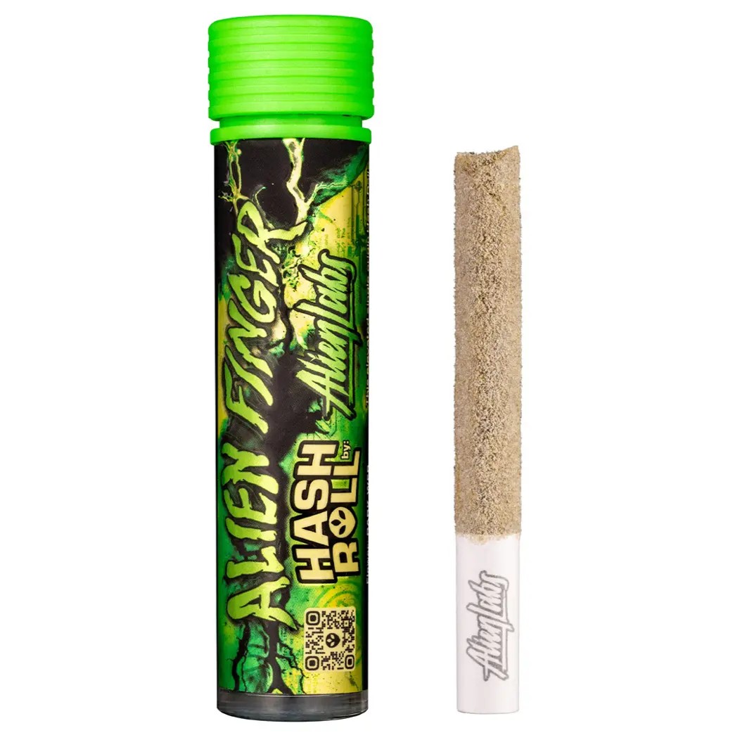 Photograph of product: BISKANTE X GALACTIC GRAPES X KRYPTO CHRONIC 1G ROSIN & au chocolat INFUSED PREROLL
