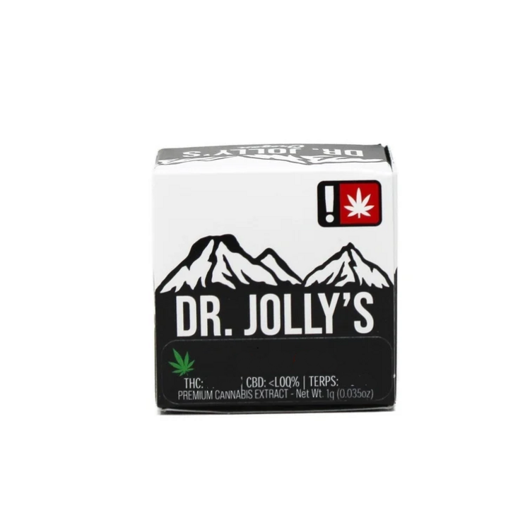 Photograph of product: Dr. Jolly's Caramel Cake Black Box
