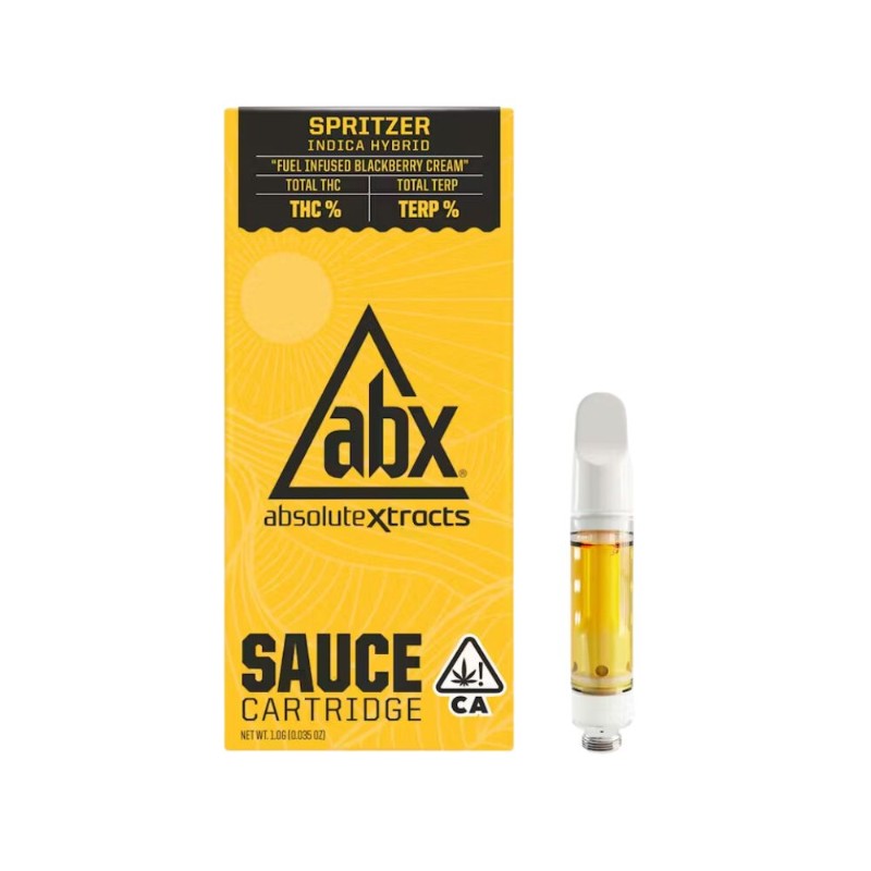 Photograph of product: SPRITZER SAUCE CART 1G - ABSOLUTE EXTRACTS