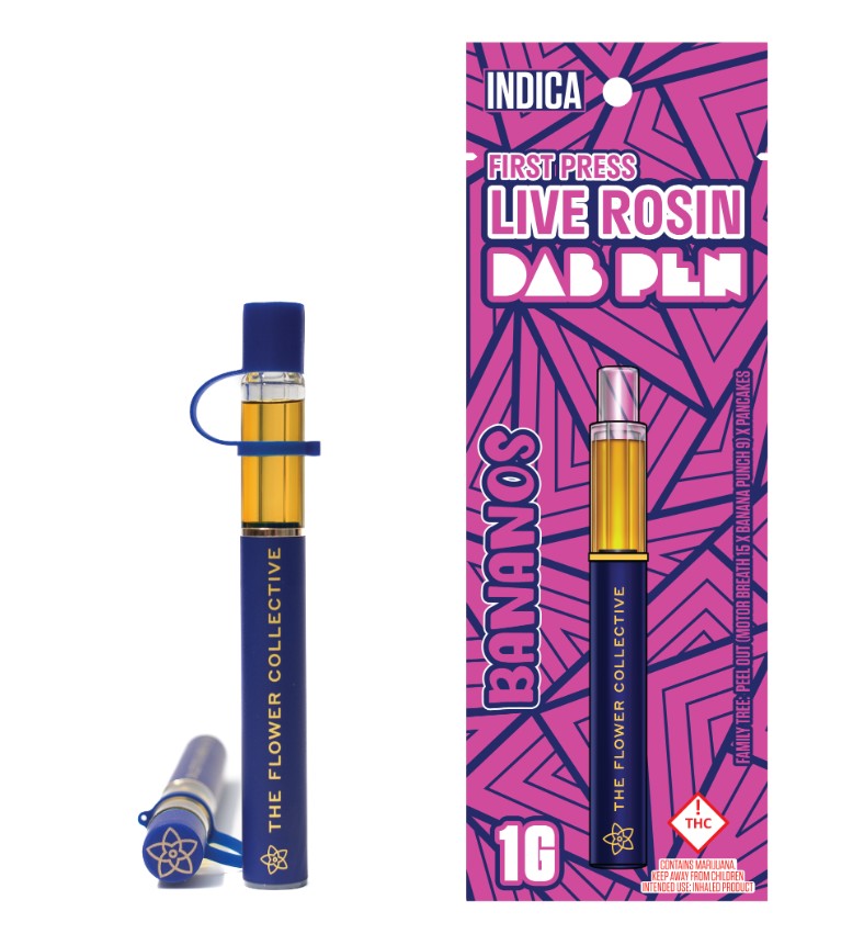 Photograph of product: The Flower Collective - Bananos (I) - 1g Live Rosin Disposable
