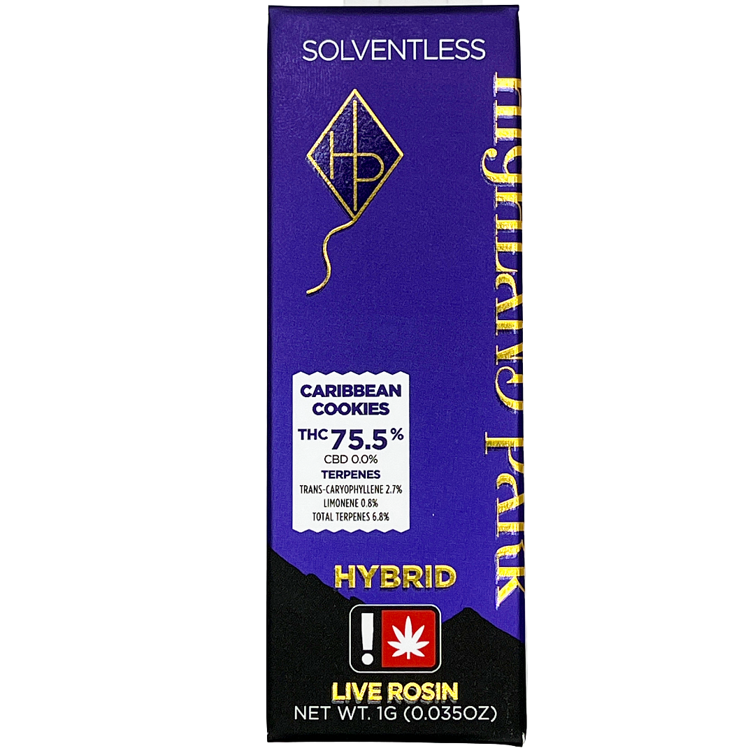 Photograph of product: HP- Caribbean Cookies 1G LRO Disposable (H)