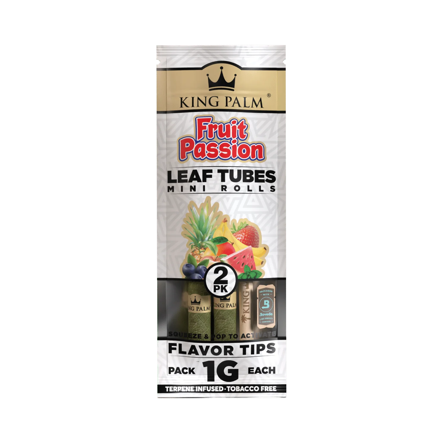 Photograph of product: King Palm Mini Fruit Passion