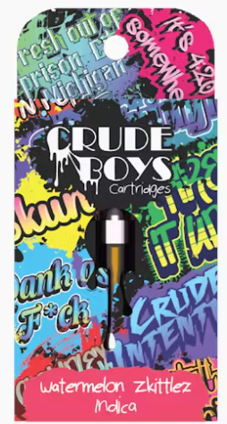 Photograph of product: Crude Boys Cartridge | Watermelon Zkittlez (Oui'd)