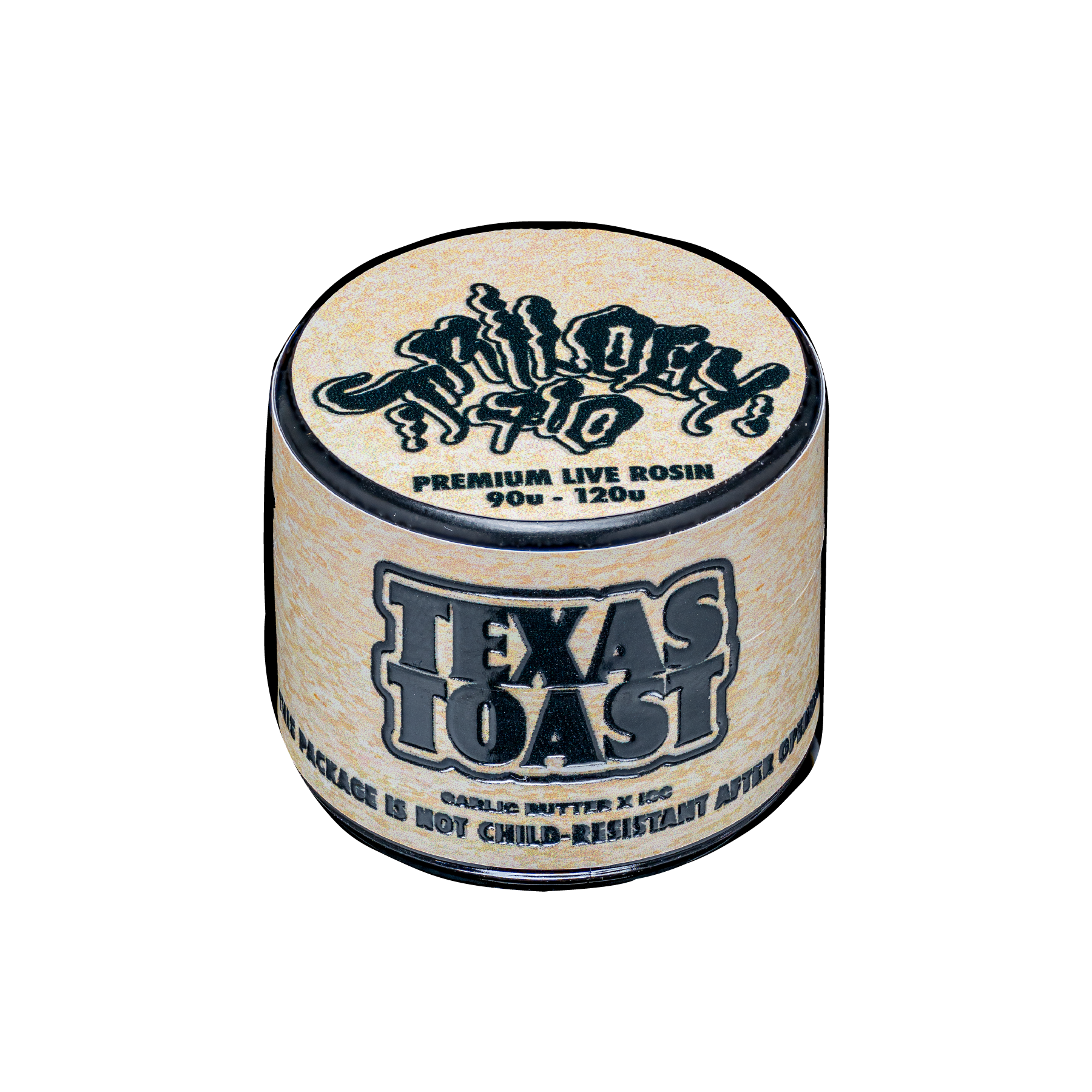 Photograph of product: Trilogy 710 - Live Rosin - Texas Toast - Concentrates - 1.0g